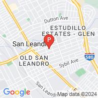 View Map of 433 Estudillo Avenue,San Leandro,CA,94577